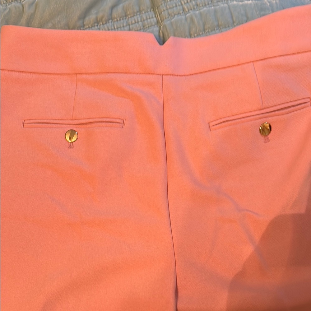 Loft Pink Women's cuffed Pants - Picture 2 of 5
